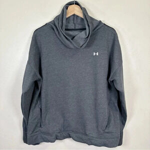 Under Armour Womens Xlarge Loose Cowlneck Cotton  Blend Sweatshirt